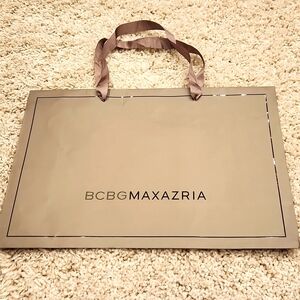 BCBGMaxAzria Paper Shopping Bag